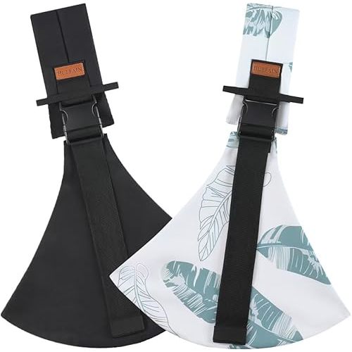 2 Packs Toddler Carrier,Baby Sling Carrier,Baby Sling,Lightweight, Portable, Ergonomic-Designed, Travel-Friendly, Secure & Safe Baby Carriers(Black+Nature)