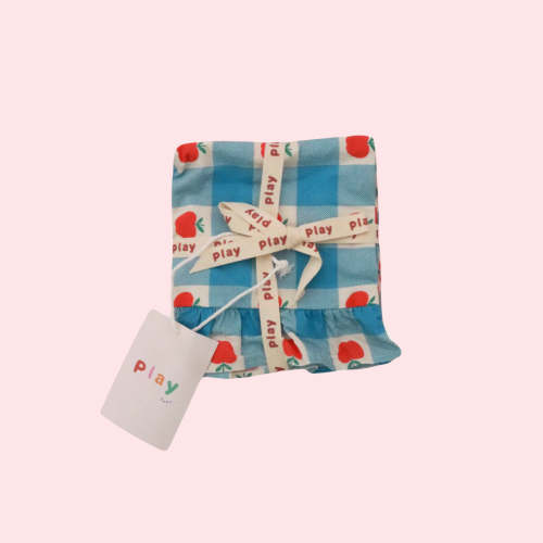 Apple Patch Frill Pillowcase