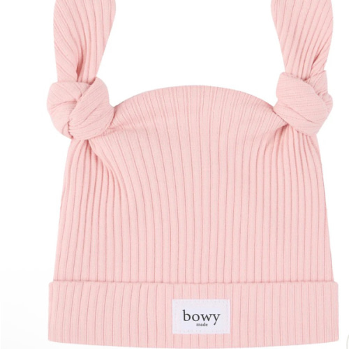 Double Knot Beanie - Dusty Pink