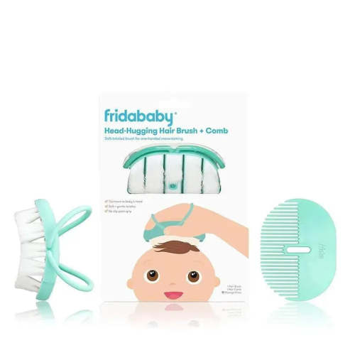Fridababy - Infant Head-Hugging Hairbrush + Styling Comb Set