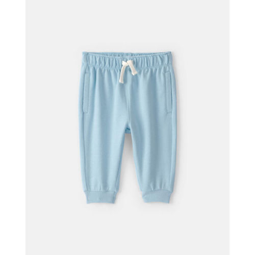 Baby Boy French Terry Pants - Blue | Carter's