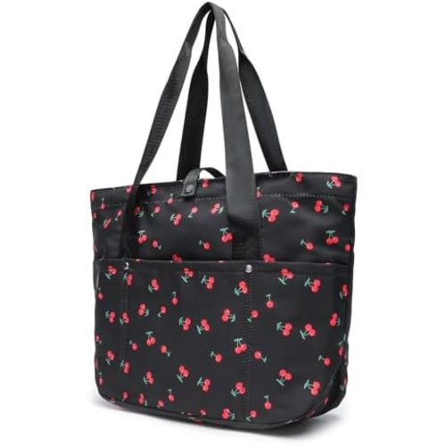 Corduroy Tote Bag for Women, Foldable Tote Bag With Zipper, Large Shoulder Bag, Purses and Handbags for Work Travel