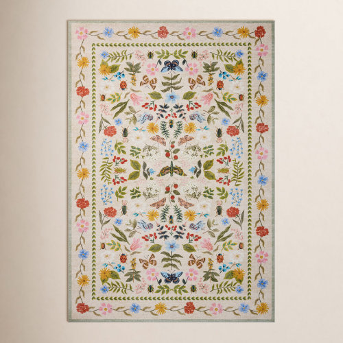 Rifle Paper Co. x Loloi Canopy Cream Area Rug & Reviews | Birch Lane