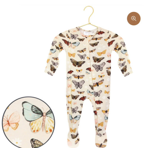 Amelia Zipper Footies