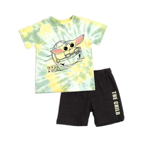 Star Wars The Mandalorian Boys' Baby Yoda Shorts Set (Baby Boys)
