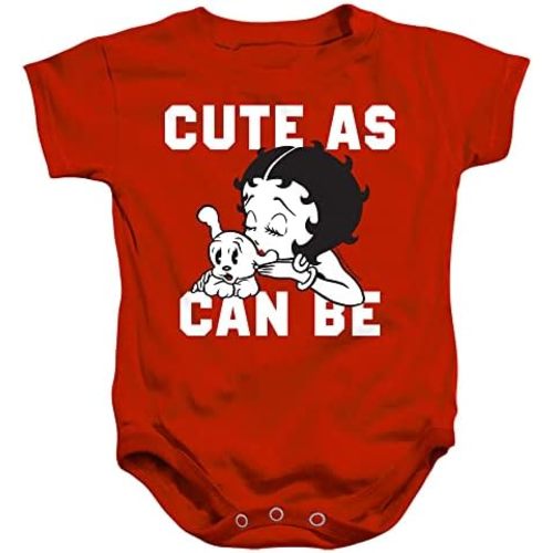 Betty Boop Cute As Can Be Infant Baby Girls Onesie Snapsuit