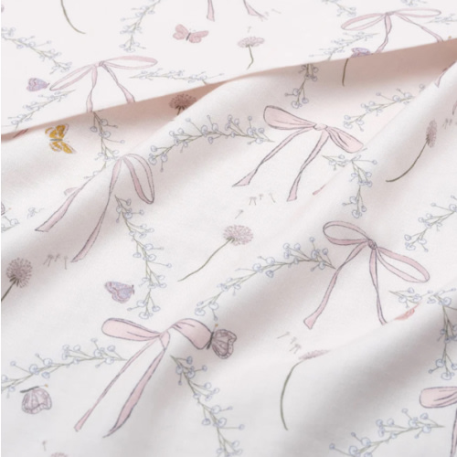 Bows & Butterfly Kisses Swaddle - Pink | Gooselings