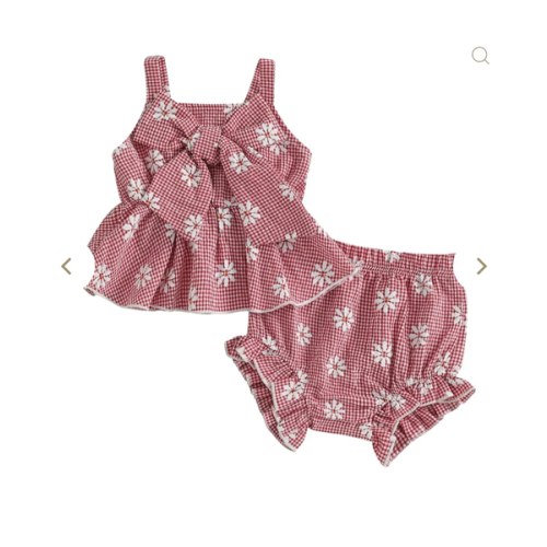 Floral Bowknot Set