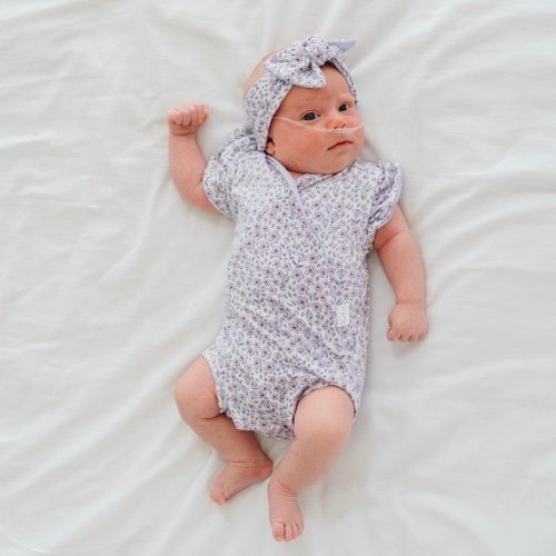 FLUTTER SLEEVE WINGED BODYSUIT