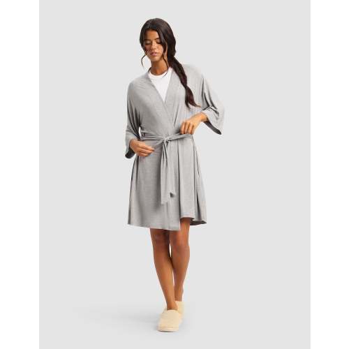 Women's Bamboo Stretch-Knit Kimono Robe | Cozy Earth