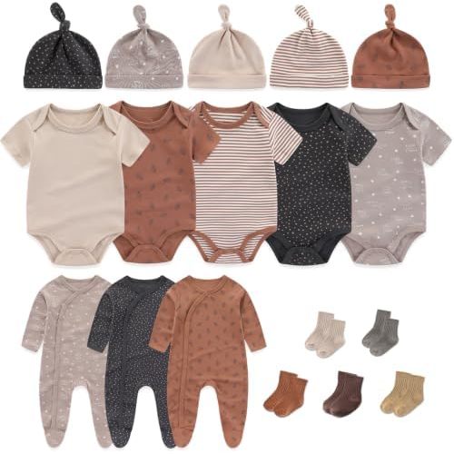 falianni 0-9M Unisex Baby 18‑Piece Layette Clothing Set