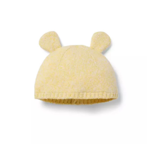 Baby Sunny Yellow Heather Disney Winnie the Pooh Baby Beanie by Janie and Jack