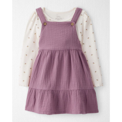 Toddler Girl 2-Piece Organic Cotton Jumper Set - Little Planet | Carter's