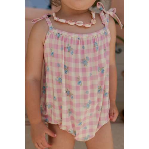 Indie Floral Bubble Romper