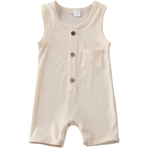 Newborn Summer Baby Boy Girl Rompers Bodysuit Jumpsuit Playsuit One Piece Outfit Clothes