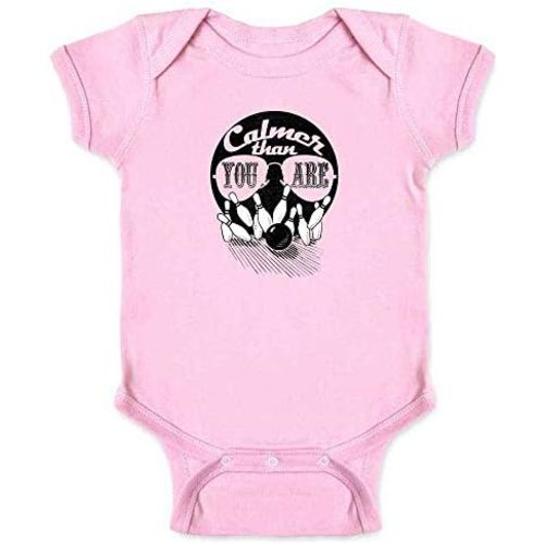Pop Threads Calmer Than You are Funny Quote Cult Baby Toddler Kids Girl Boy T-Shirt