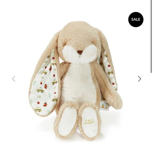 Big Apple NYC – FAO Schwarz Sweet 16″ Floppy Nibble Bunny Plush – Iconic Toy Store For Kids of All Ages | FAO Schwarz