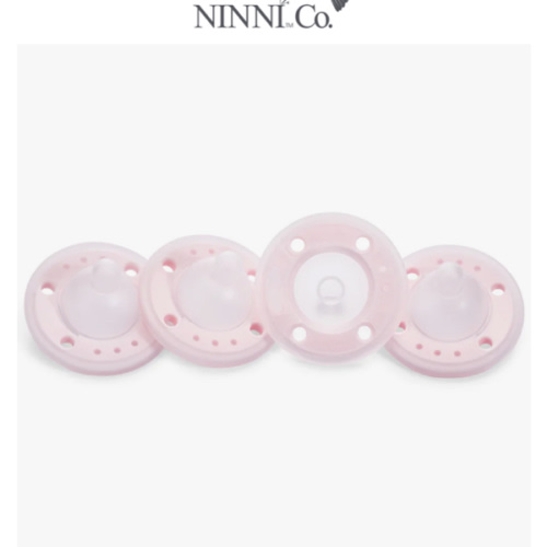 Ninni Pacifier Petal Pink 4 Pack