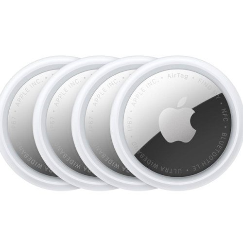 Apple AirTag (2nd Generation) - 4 Pack: Tracker for Keychain, Wallet, and More; Locator with Sound; Simple One-Tap Setup with iPhone or iPad; Key Finder with up to 1.5X Precision Finding Range*