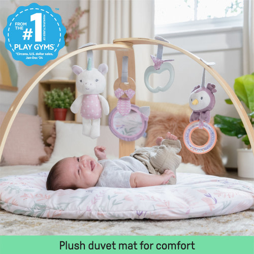 Cozy Spot Duvet Baby Activity Gym and Play Mat - Calla