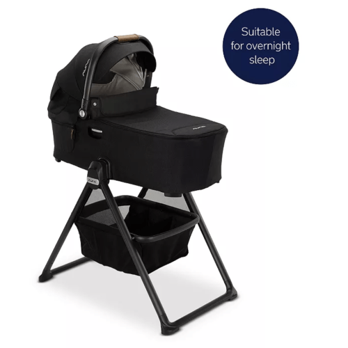 Nuna Demi next Bassinet & Stand Caviar