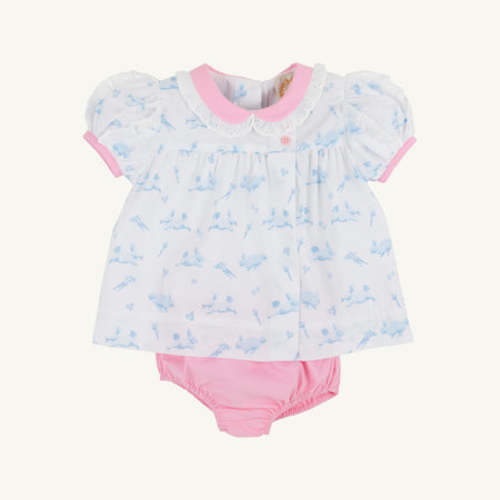 Mary Baker Bloomer Set - Lindon Hill Hops with Pier Party Pink
