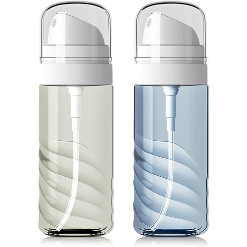 Yolaist 2 Pack 2oz/60ml Small Spray Bottle, Fine Mist TSA Travel Size Toiletries Sprayer – Refillable & Leak Proof Mini Empty Mister for Hair, Face Toner, Cleaning, Plants