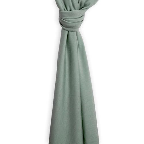 Woolino Baby Swaddle Blanket, 100% Merino Wool Receiving Blanket for Boys & Girls, Swaddles for Newborns 0-3 Months, Sage