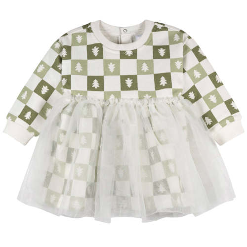 Baby Girls Green Christmas Tulle Dress – Gerber Childrenswear