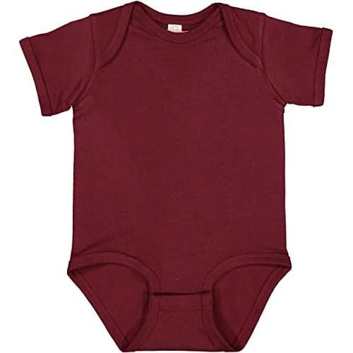 RABBIT SKINS, Baby Soft Fine Jersey Short Sleeve Bodysuit