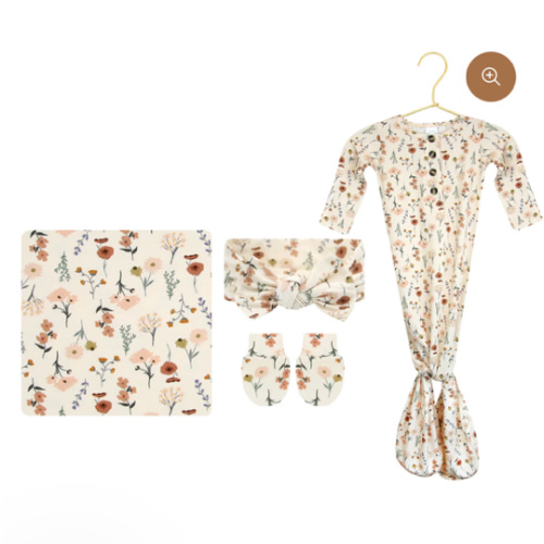 Rachel Newborn Headband Bundle (Gown)