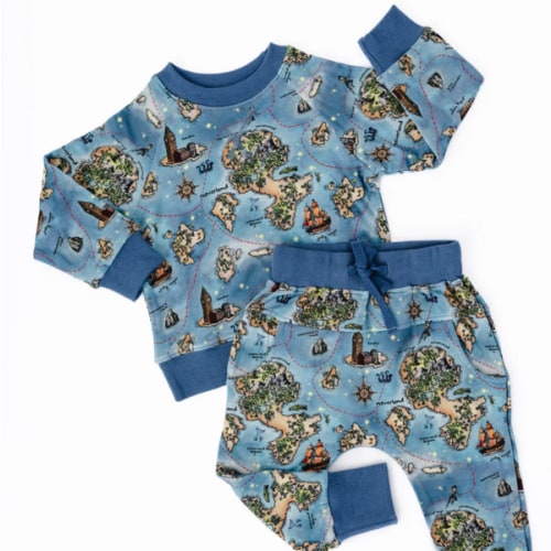 Neverland Map Jogger Set