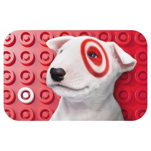 Puppy with Bullseye GiftCard, Size: $50