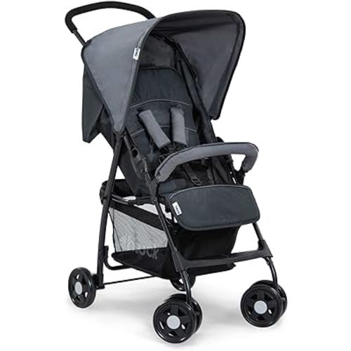 hauck Lightweight and Compact Travel Baby/Toddler Foldable Stroller, Sport, Charcoal/Stone