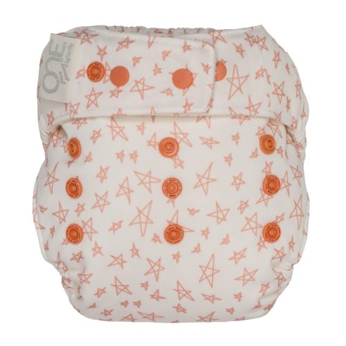 O.N.E. Cloth Diaper- Grapefruit Stars