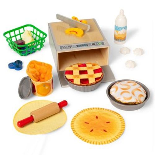 Melissa & Doug Doughlicious Cook Bake & Serve Pretend Play Set