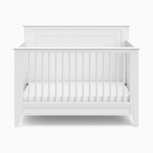 Storkcraft Solstice 4-in-1 Convertible Crib - White