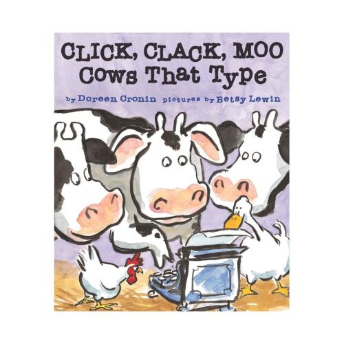 Click, Clack, Moo - (Click Clack Book) by Doreen Cronin (Board Book)
