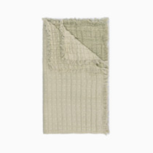 Crane Baby Multi-Layer Muslin Baby Blanket - Sage Green