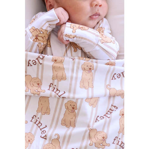 Personalized Swaddle Blanket | Ruff Life