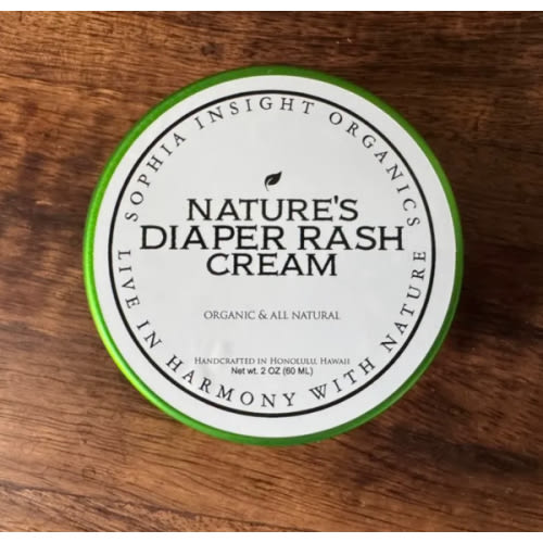 Nature's Diaper Rash Cream | Sophia Insight Organics