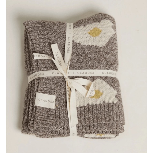 Egg Coco Knitted Blanket