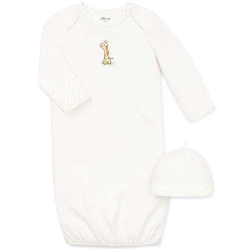 Giraffe Sleeper Gown and Hat