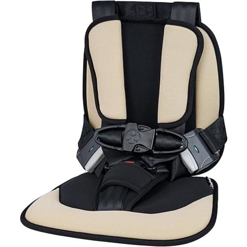 Child Positioner for Golf Cart, 5-Point Harness Secure Little Ones in Golf Cart Universal Fit with Adjustable Straps