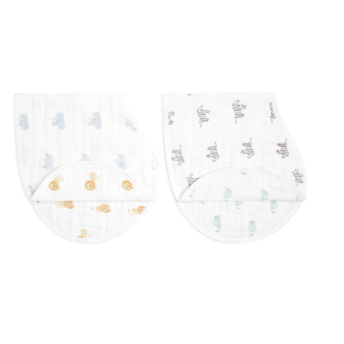 Aden and Anais Burp Cloths - Animal Kingdom