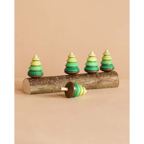Mader Spinning Tree Top Forest On Trunk