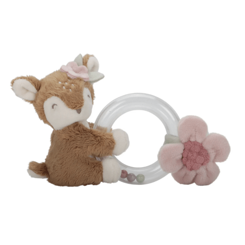 Little Dutch - Fairy Garden | Soft Rattle Ring Deer