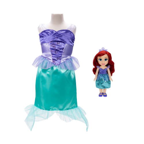 Disney Princess Ariel Doll With Girl-Sized Dress Like Your Doll Outfit