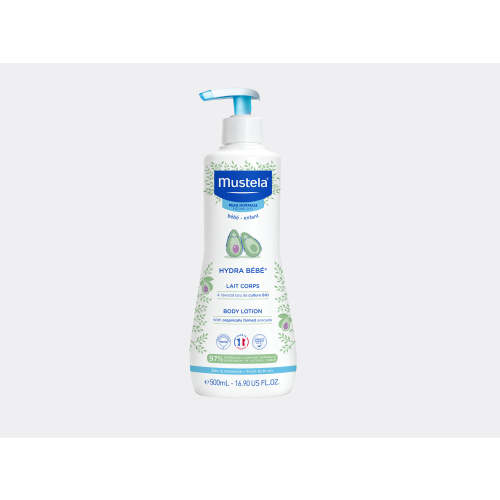 Hydra Bébé body milk with organic avocado