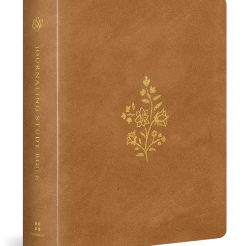 ESV Journaling Study Bible (TruTone over Board, Nubuck Caramel): Holy Bible, English Standard Version